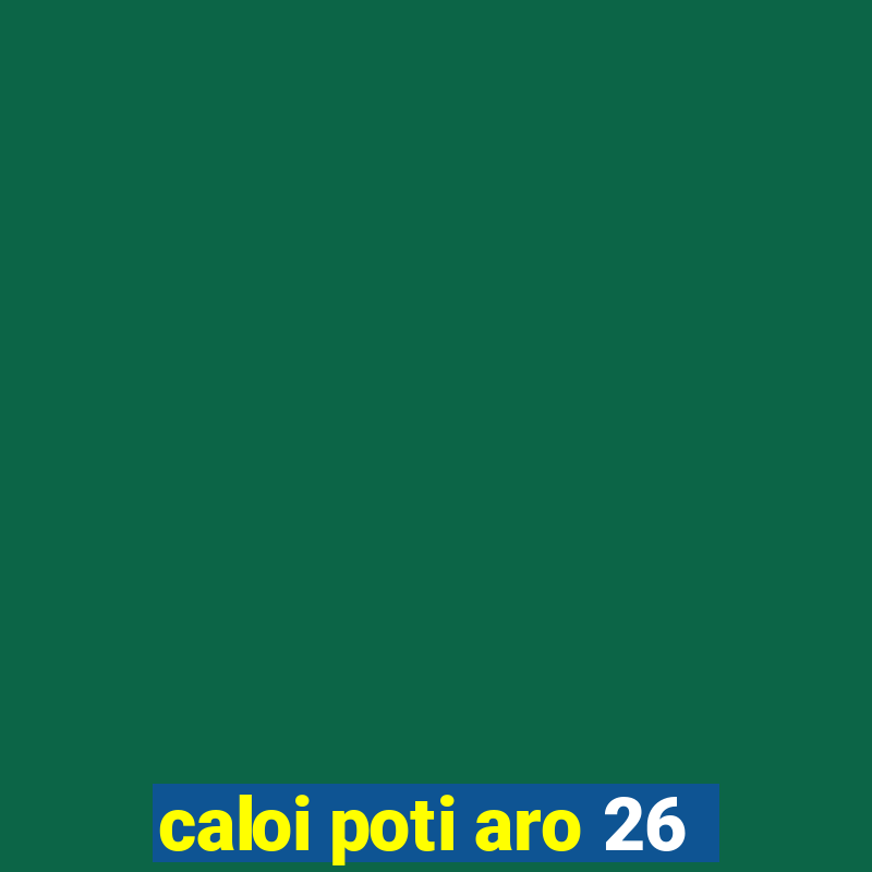 caloi poti aro 26